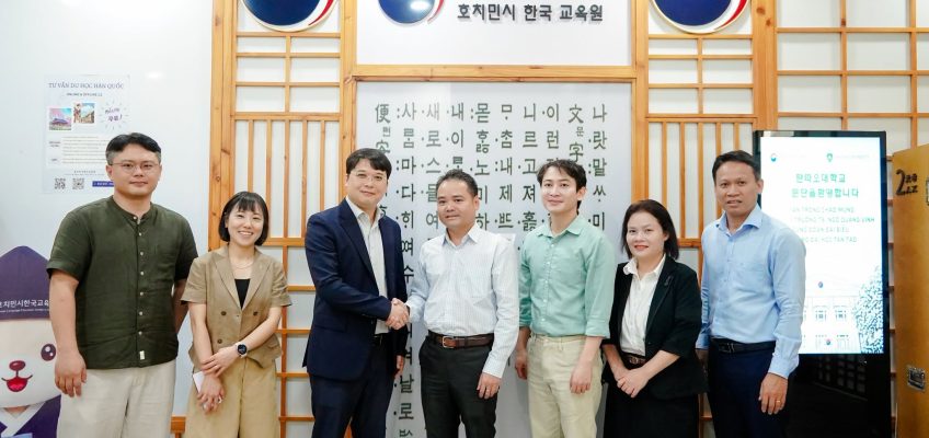 KHOA NGÔN NGỮ – TRƯỜNG ĐẠI HỌC TÂN TẠO THÚC ĐẨY HỢP TÁC VỚI VIỆN GIÁO DỤC NGÔN NGỮ TIẾNG HÀN TẠI TP. HỒ CHÍ MINH